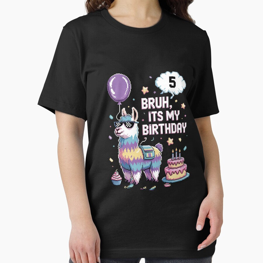 Bruh Its My Birthday Llama Pinata Boy Girl Family Party Bday 73 by MarkLeedsArt T-Shirts, Hoodie, Sweatshirt (Image 2)