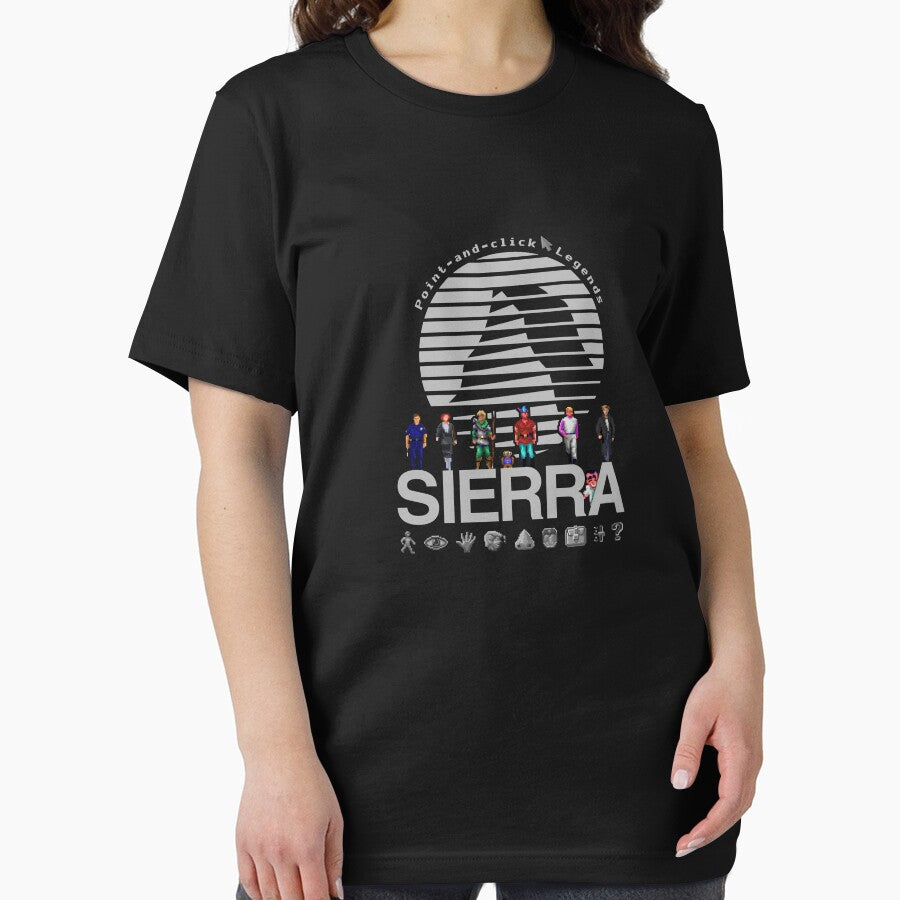 POINT AND CLICK LEGENDS - Sierra Online Logo (GREY) - Gaming Heroes and Icons - Graphic Adventure PC Games! by... (Image 2)