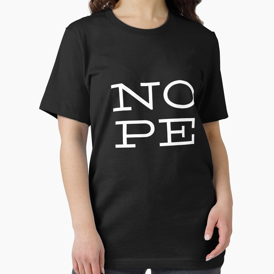 Funny NOPE Design by DraconianDesign T-Shirts, Hoodie, Sweatshirt | BlankRebels.com (Image 2)