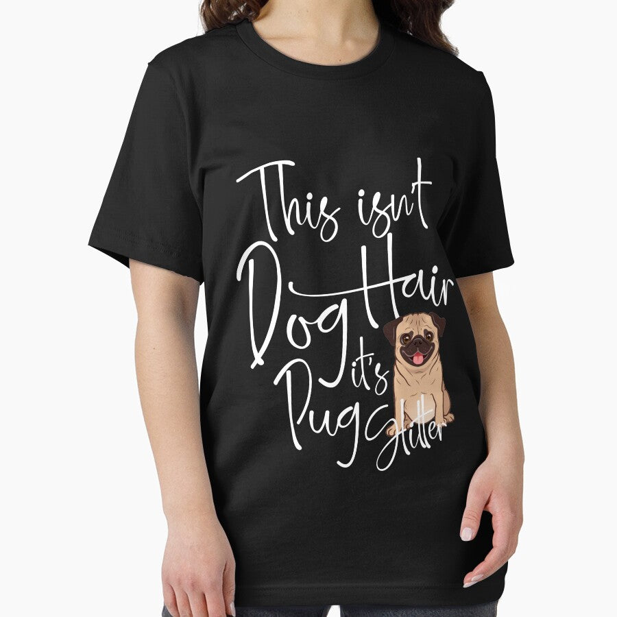 This isn't Dog Hair it's Pug Glitter Shirt Dog Lover Gift Tee by dianoo Hoodie, Sweatshirt | BlankRebels.com (Image 2)