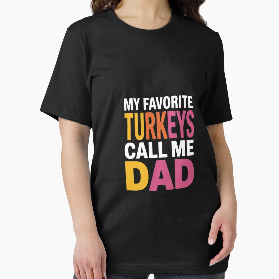 My Favorite Turkeys Call Me Dad Thanksgiving Father by dainegilbert T-Shirts, Hoodie, Sweatshirt | BlankRebels.com (Image 2)