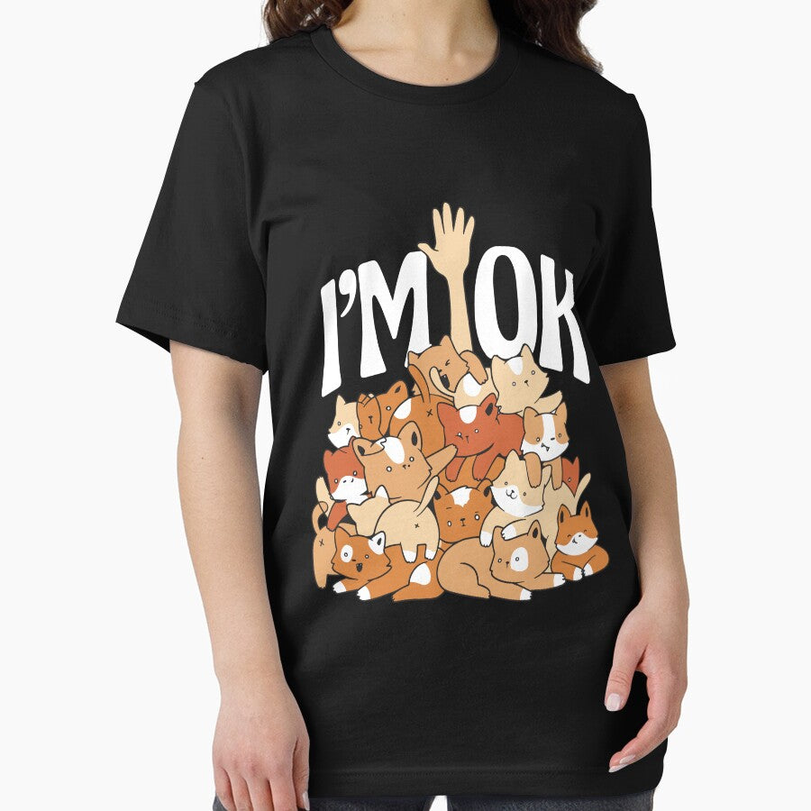 Cute Cats Lover Pet Walker Kawaii Pile by MrEddie10 T-Shirts, Hoodie, Sweatshirt | BlankRebels.com (Image 2)