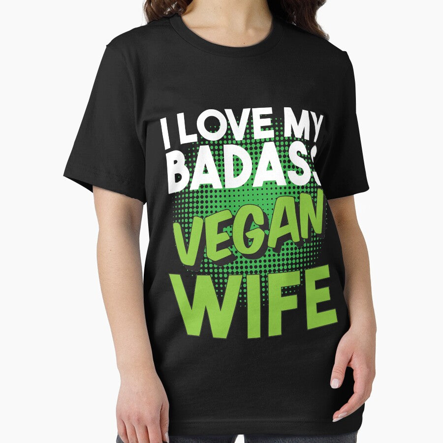 I Love My Vegan Badass Wife by BiagioDeFranco T-Shirts, Hoodie, Sweatshirt | BlankRebels.com (Image 2)