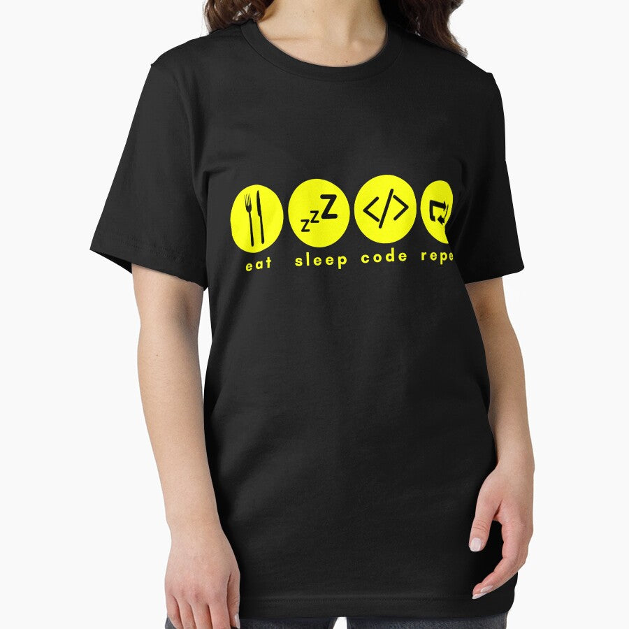 Eat Sleep Code Repeat!, Love Coding. by Nxt-Lvl-Awesome T-Shirts, Hoodie, Sweatshirt | BlankRebels.com (Image 2)