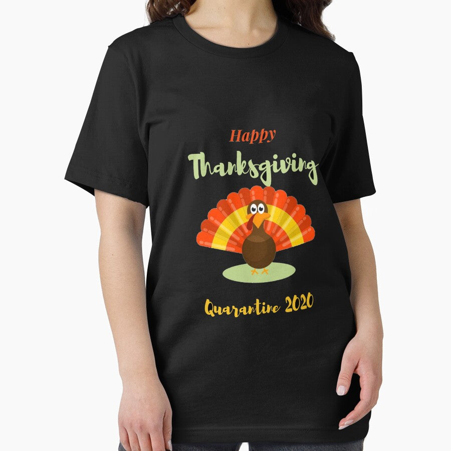 Turkey face funny thanksgiving Quarantine 2020 happy thanksgiving 2020 by DZYONA T-Shirts, Hoodie, Sweatshirt (Image 2)