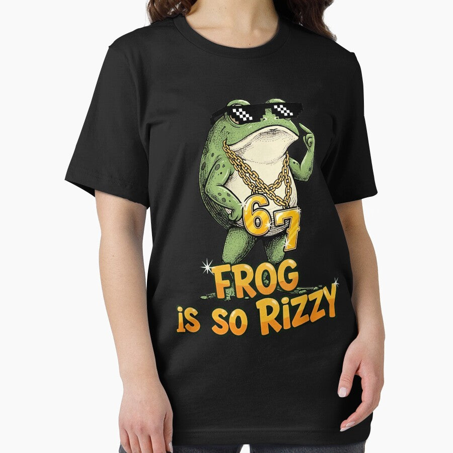 67 6 7 Rizz Frog Meme Gangsta T-Shirts, Hoodie, Sweatshirt