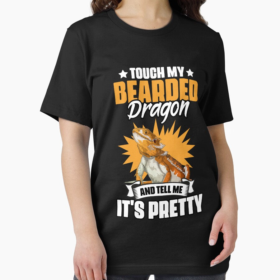 Touch My Beard Funny Bearded Dragon Humor For Reptile Lovers by Nessshirts T-Shirts, Hoodie, Sweatshirt (Image 2)