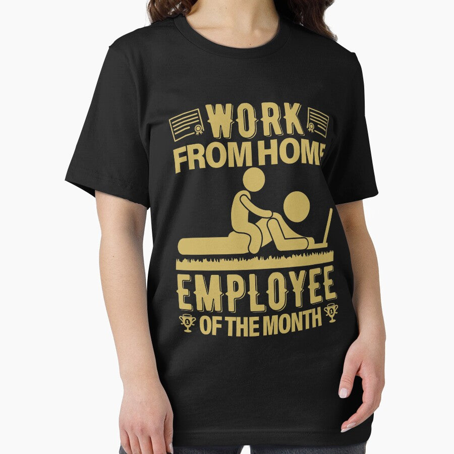 Work From Home Employee Of The Month | Parenting by GravitiTees T-Shirts, Hoodie, Sweatshirt | BlankRebels.com (Image 2)