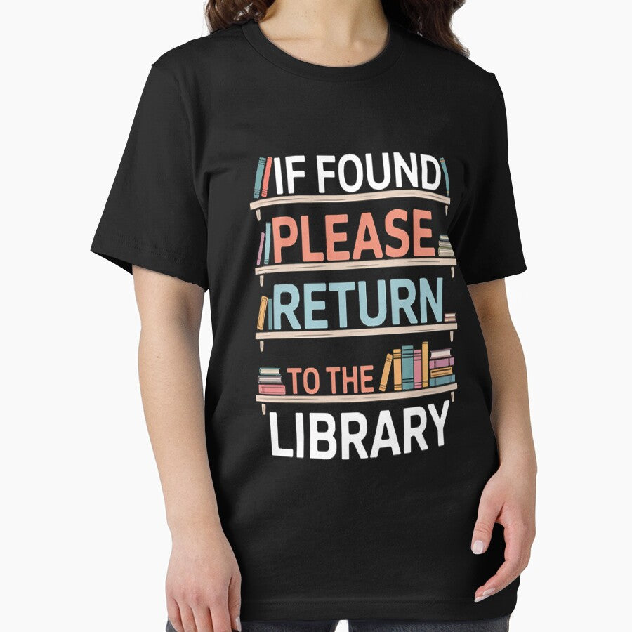 Book Lover Humor Return To The Library by Lucaseinar T-Shirts, Hoodie, Sweatshirt | BlankRebels.com (Image 2)