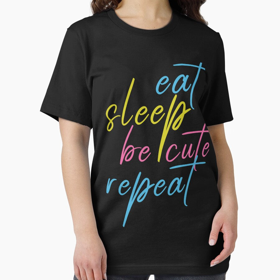 Eat Sleep BeCute Repeat, Eat Sleep Game Repeat, Eat Sleep Beach Repeat, Eat Sleep Play Repeat, Eat Sleep Edit Repeat by ilizindotcom