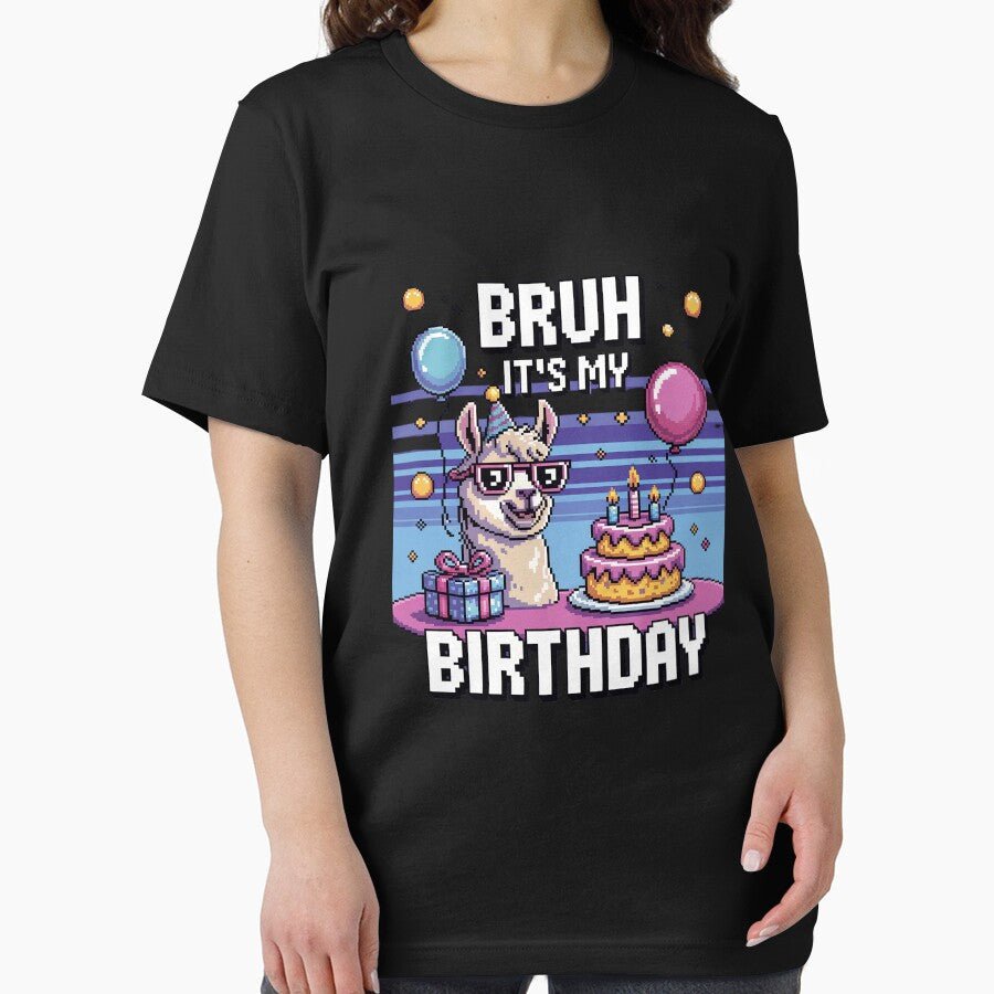 Bruh Its My Birthday Llama Pinata Boy Girl Family Party Bday 78 by MarkLeedsArt T-Shirts, Hoodie, Sweatshirt (Image 2)