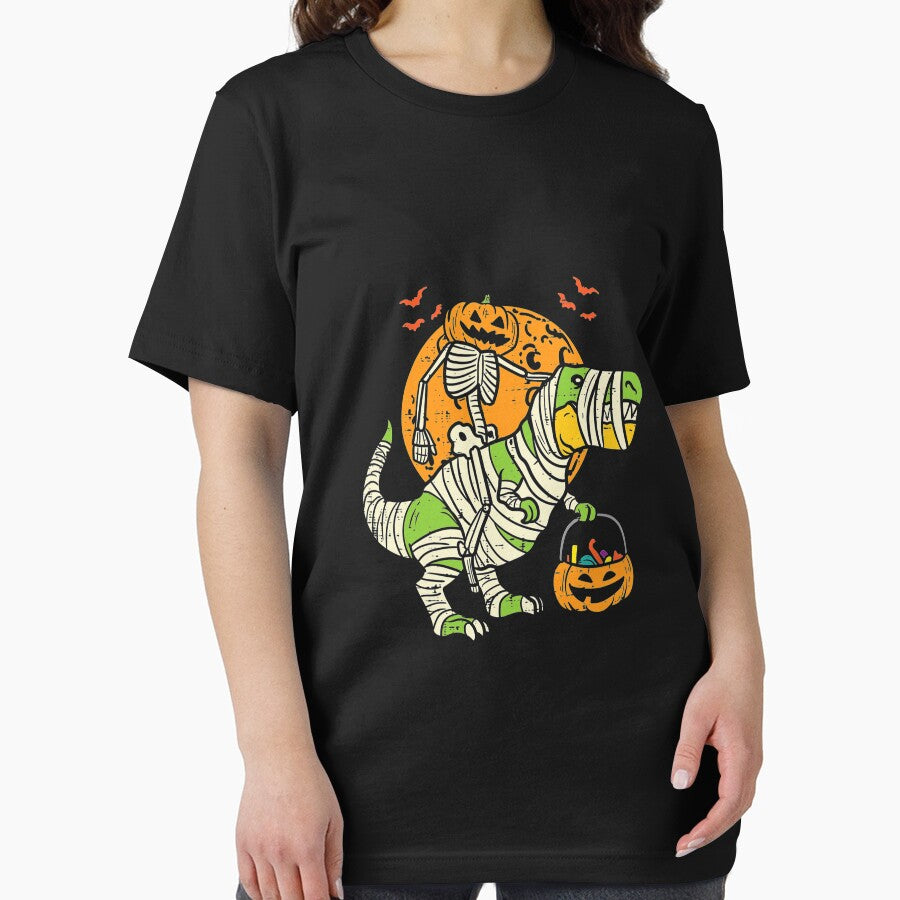 Halloween Funny Dinosaur by Landesign T-Shirts, Hoodie, Sweatshirt | BlankRebels.com (Image 2)