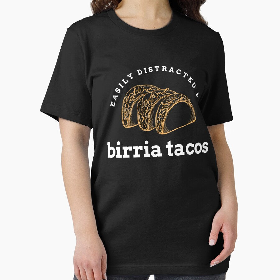 Easily distracted by birria tacos funny food quotes by JOSHS-TEES Hoodie, Sweatshirt | BlankRebels.com (Image 2)