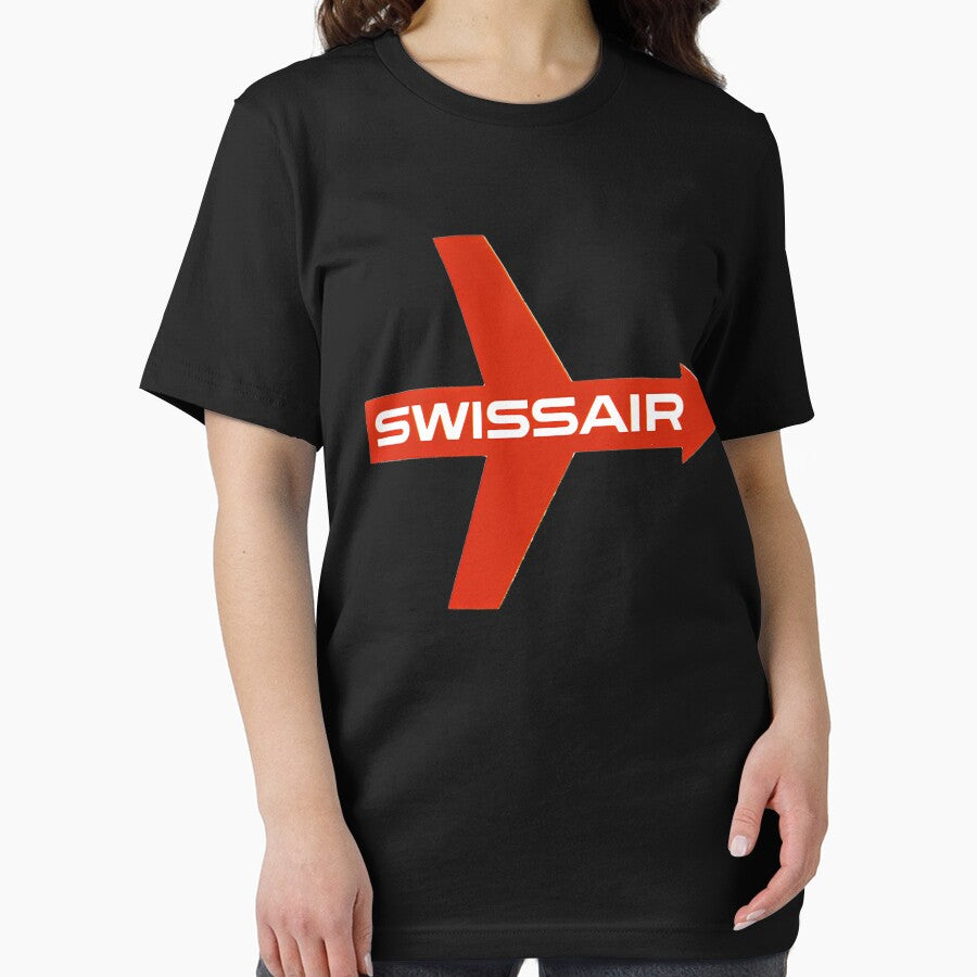 Swissair - airline - luggage by moondrawsstuff