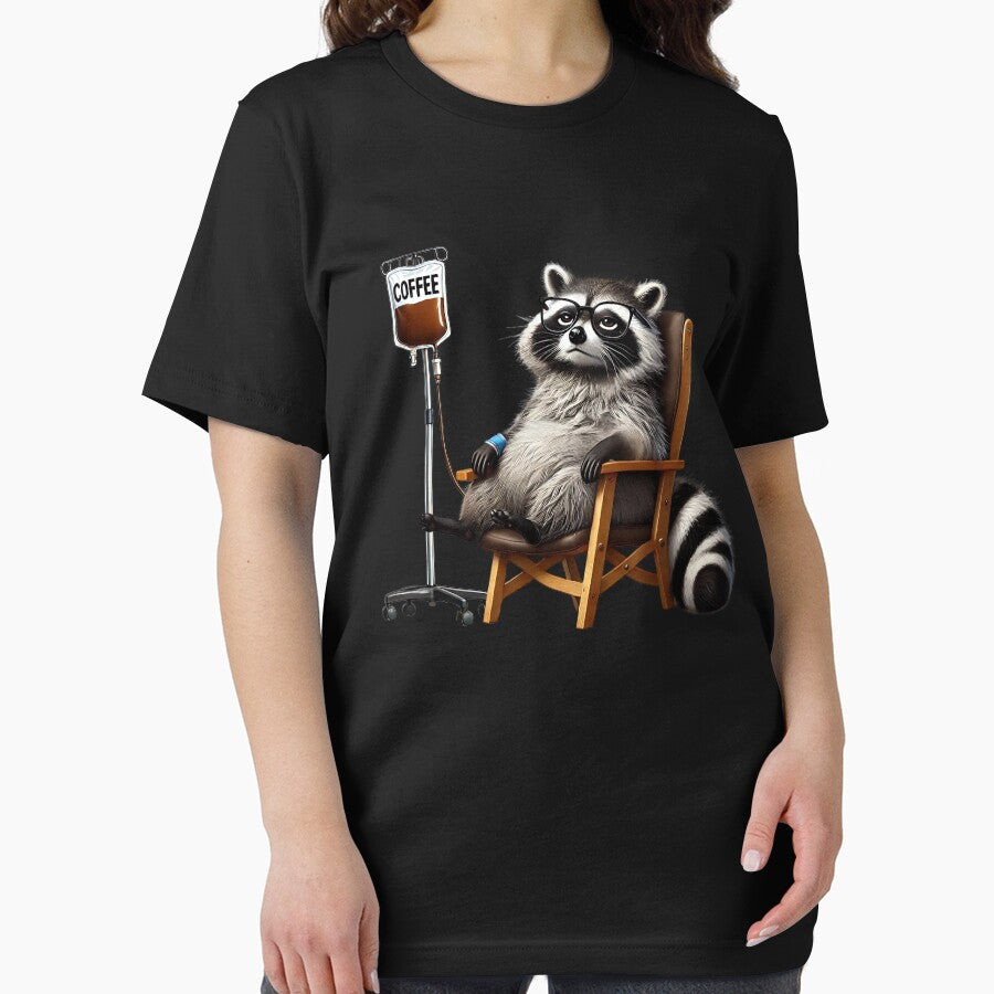 Funny Raccoon IV Coffee Drink Animal Lover by Kimberley King Art  King Art T-Shirts, Hoodie, Sweatshirt (Image 2)