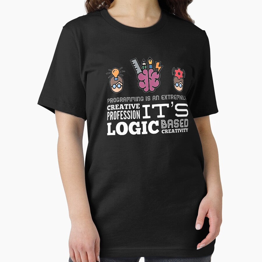Programming Is An Extremely Creative Profession It's Logic Based Creativity (color white) by Stornu2Ruedas... (Image 2)