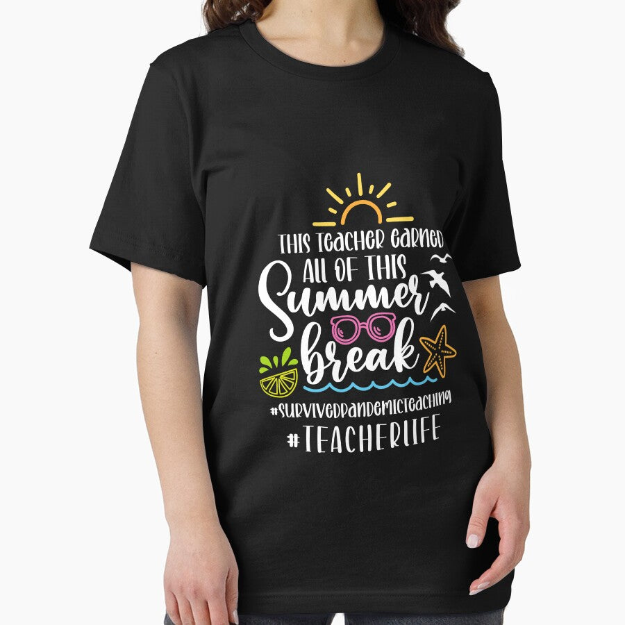 This teacher earned All of this Summer Break by ShutterKapan T-Shirts, Hoodie, Sweatshirt | BlankRebels.com (Image 2)
