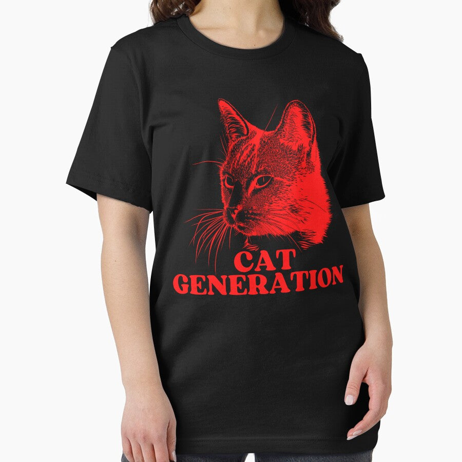 RED CAT GENERATION - Funny Cat Pictures With Cat Sayings and Captions by FunnyCatsFam T-Shirts, Hoodie, Sweatshirt (Image 2)