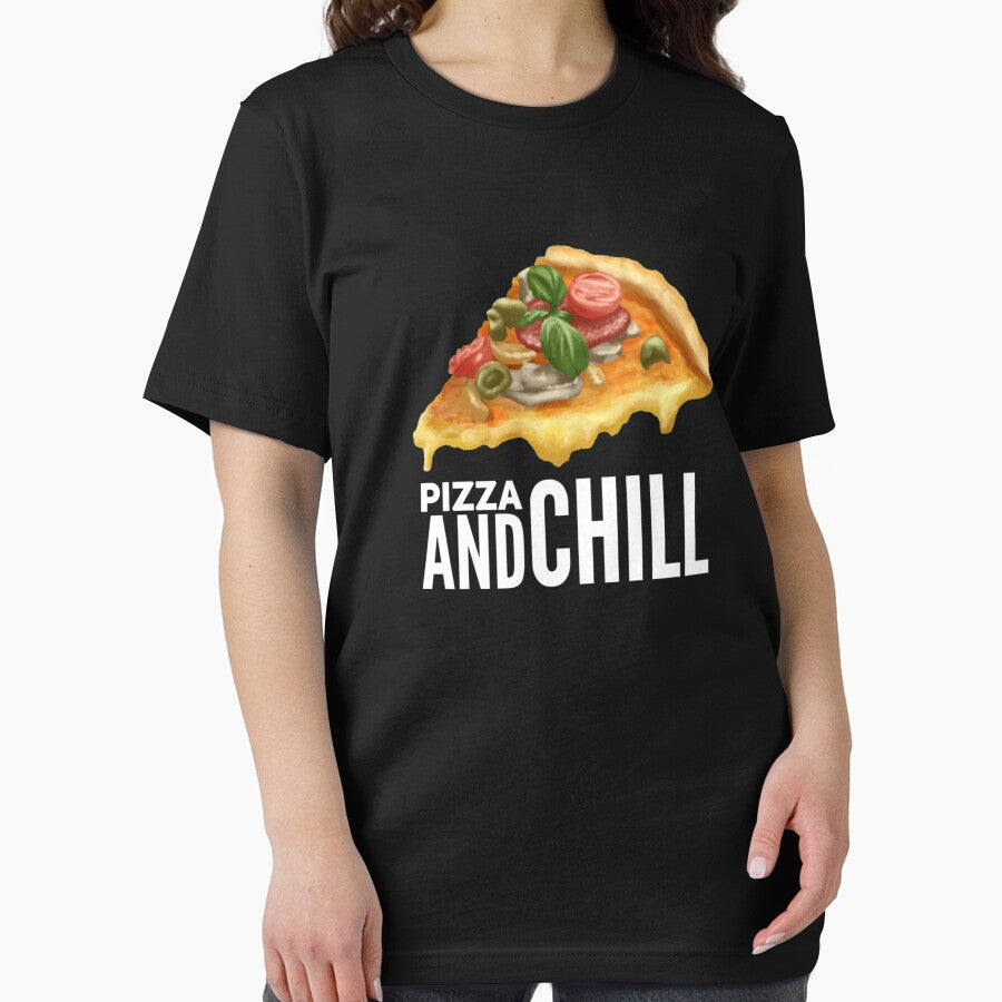 Pizza And Chill by NebulaDesigns86 T-Shirts, Hoodie, Sweatshirt | BlankRebels.com (Image 2)