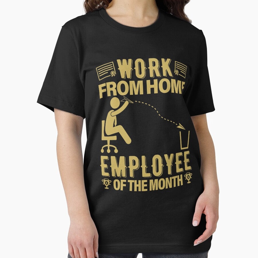 Work From Home Employee Of The Month Toil by GravitiTees T-Shirts, Hoodie, Sweatshirt | BlankRebels.com (Image 2)