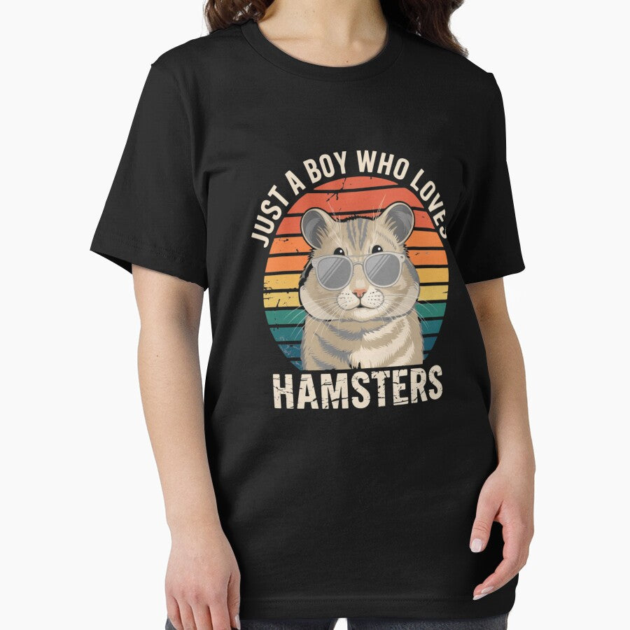 Just A Boy Who Loves Hamsters Pet Owner Gift by CORJIDOG-ART T-Shirts, Hoodie, Sweatshirt | BlankRebels.com (Image 2)