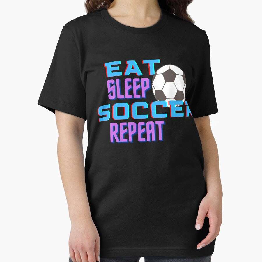 Eat Sleep Soccer Repeat by MrTsTshirts