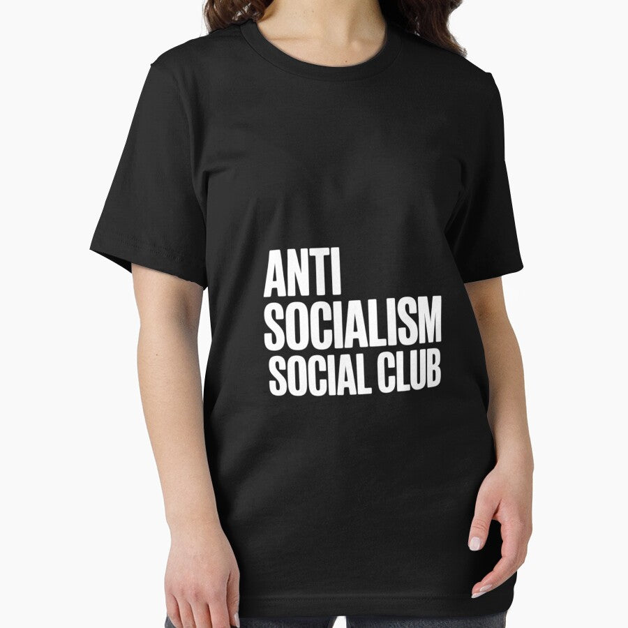 Anti Socialism Social Club Touch of Humor by tkhrbika T-Shirts, Hoodie, Sweatshirt | BlankRebels.com (Image 2)