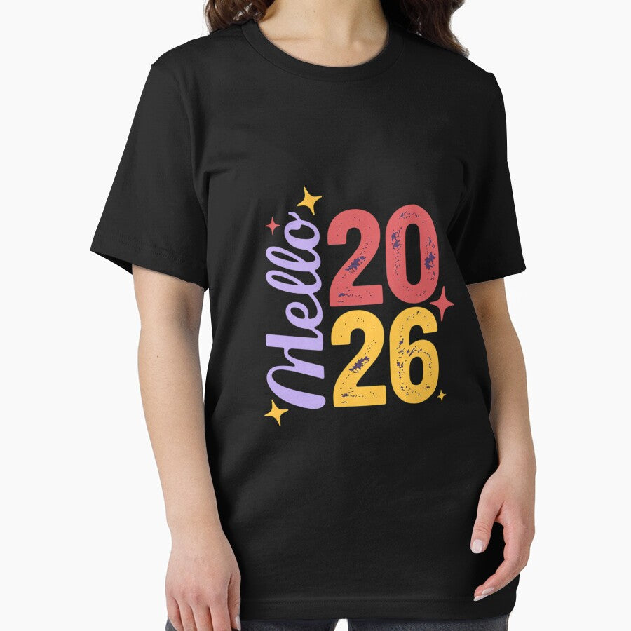 Happy New Year 2026 Cute Design Hello 2026 by SIGORDESIGN T-Shirts, Hoodie, Sweatshirt | BlankRebels.com (Image 2)