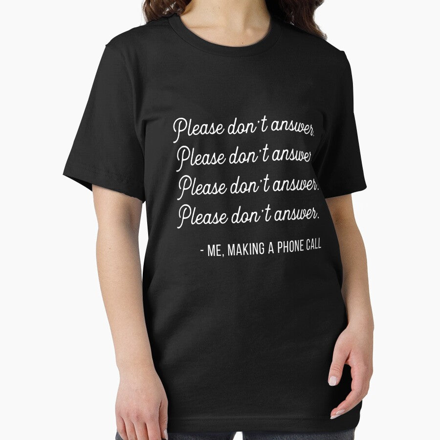 Introvert Humor Please Don't Answer Phone Call by SpoonKirk T-Shirts, Hoodie, Sweatshirt | BlankRebels.com (Image 2)