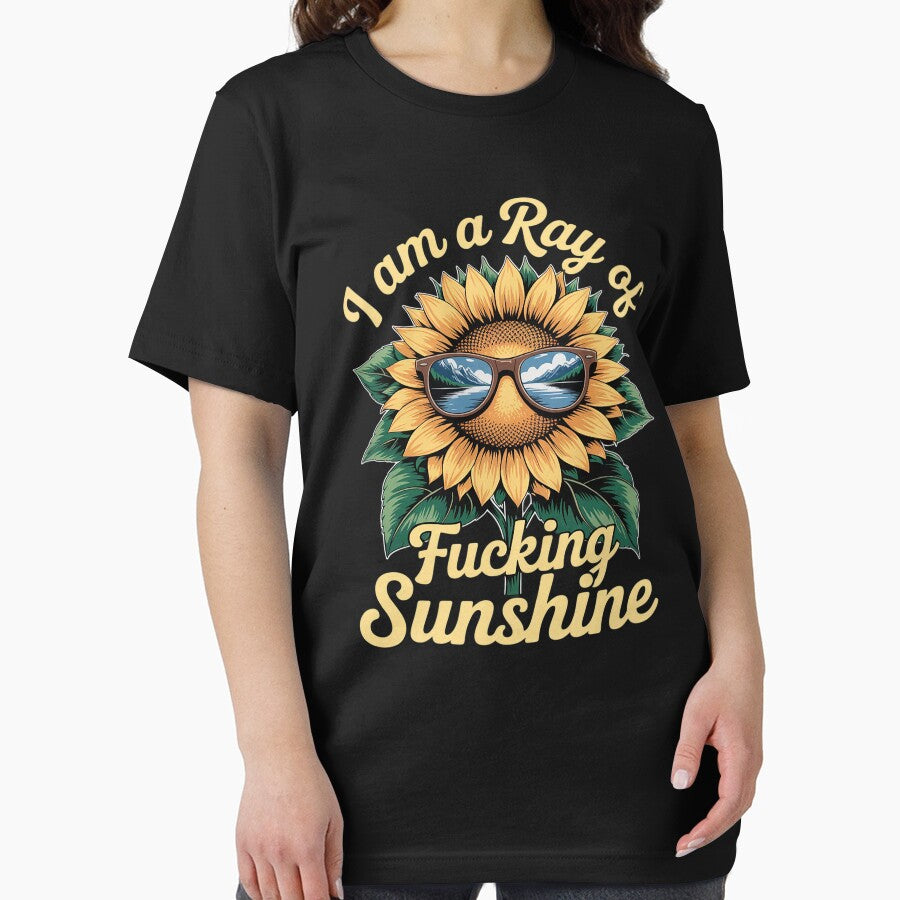 I Am Ray Fucking Sunshine Sunflower Funny T-Shirts, Hoodie, Sweatshirt