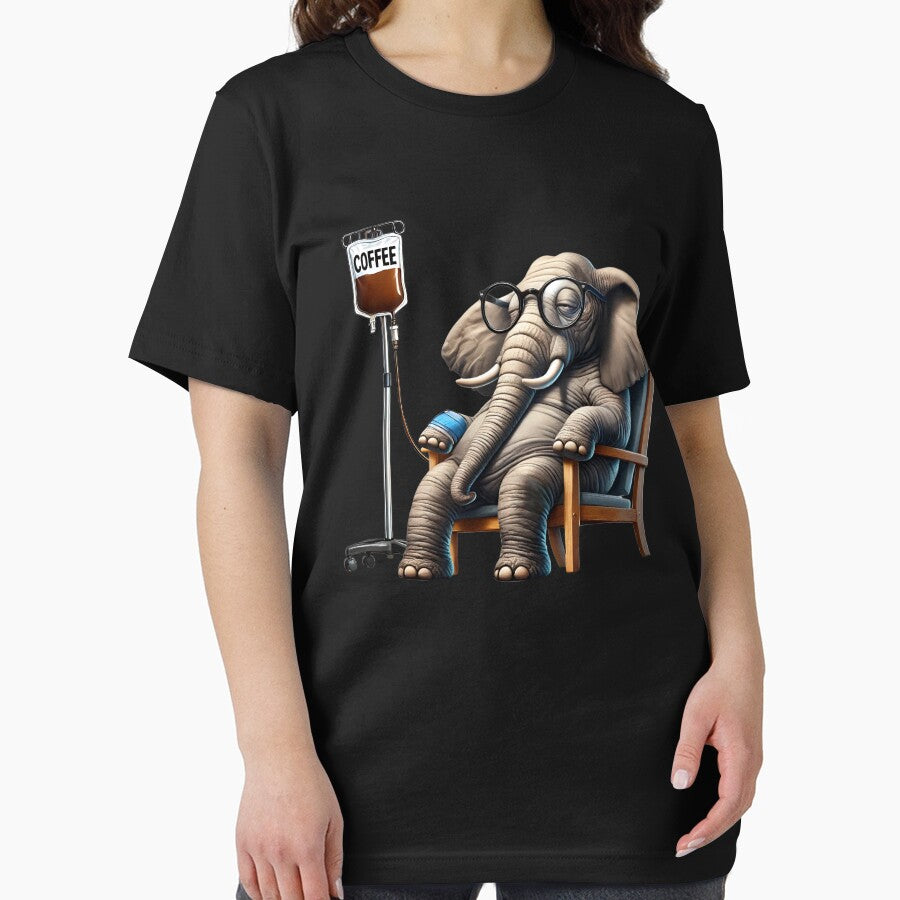 Funny Elephant IV Coffee Drink Animal Lover by Kimberley King Art  King Art T-Shirts, Hoodie, Sweatshirt (Image 2)