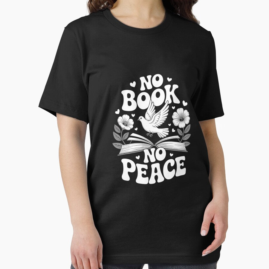 NO Book NO Peace – Open Pages Calm Minds DEEP Stories by NetoGalaxy T-Shirts, Hoodie, Sweatshirt | BlankRebels.com (Image 2)