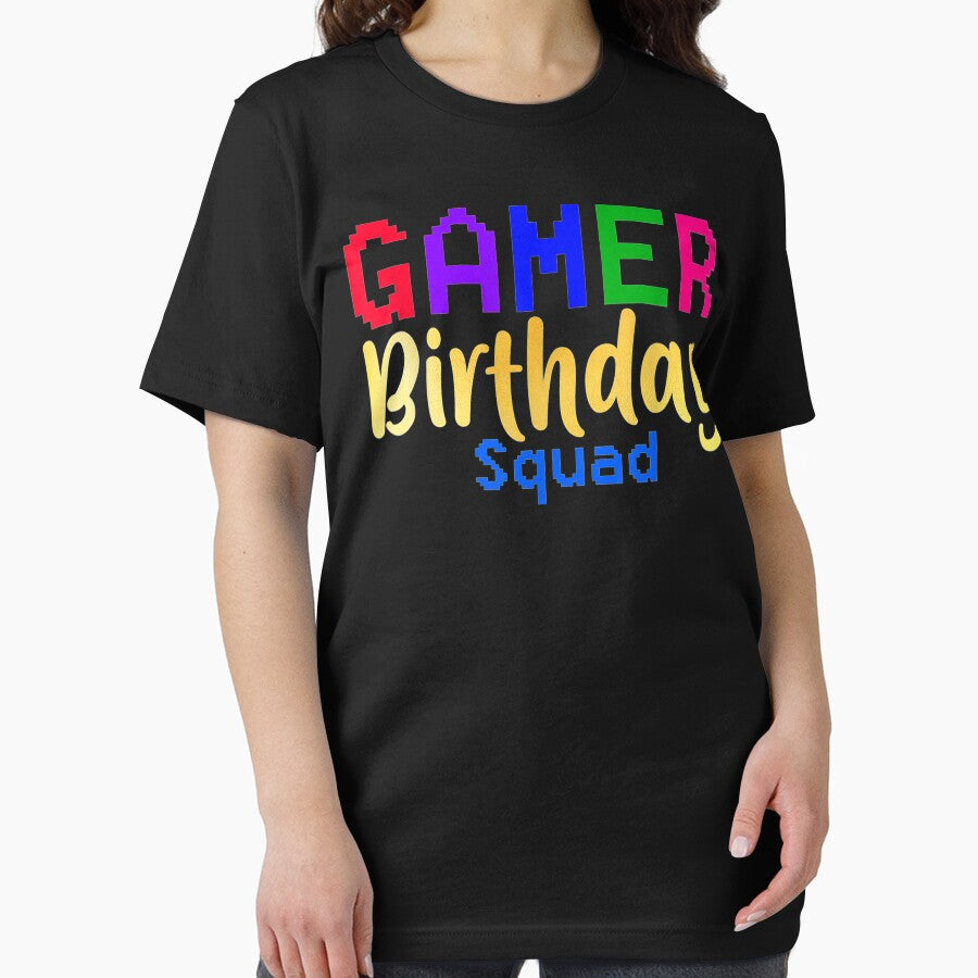 Gamer Party Happy B-Day Video Game Party Gift by JosephFineArts T-Shirts, Hoodie, Sweatshirt | BlankRebels.com (Image 2)
