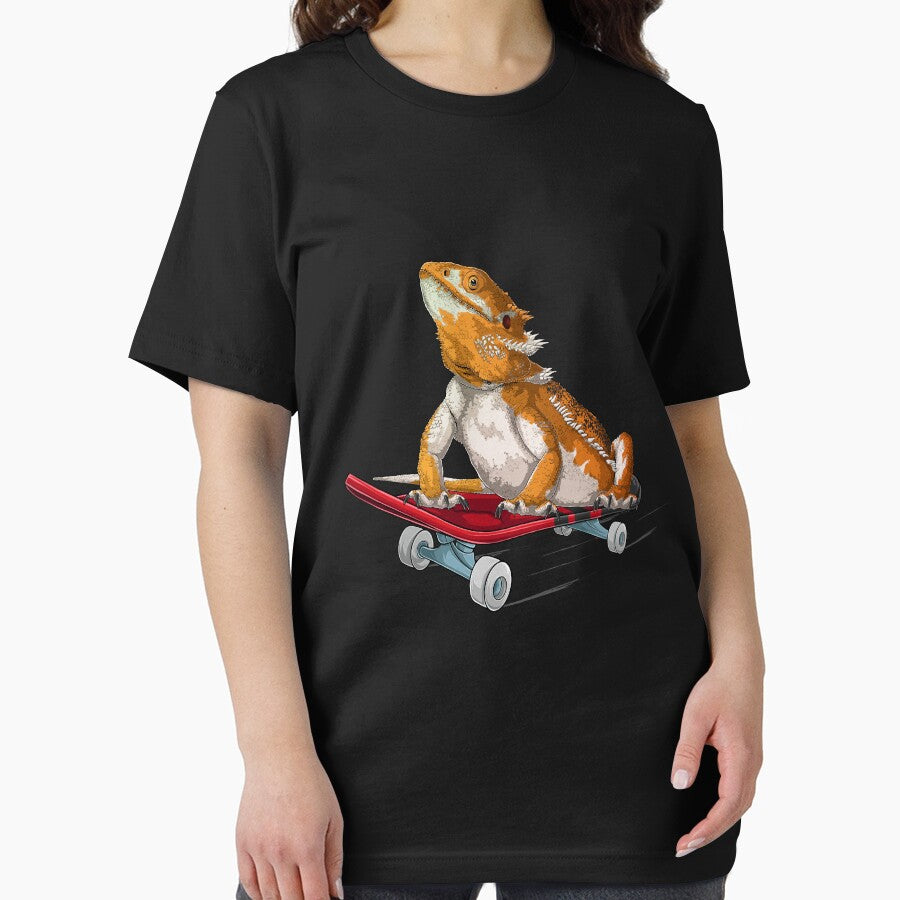 Bearded Dragon Skateboarding by kudostees T-Shirts, Hoodie, Sweatshirt | BlankRebels.com (Image 2)