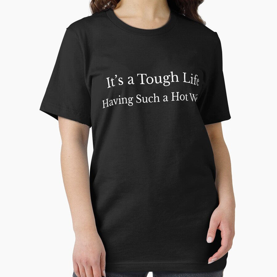 Life Having Such a Hot Wife Shirt – Funny Husband Meme Tee, Proud Husband Shirt, Marriage Humor Gift by Printsouf