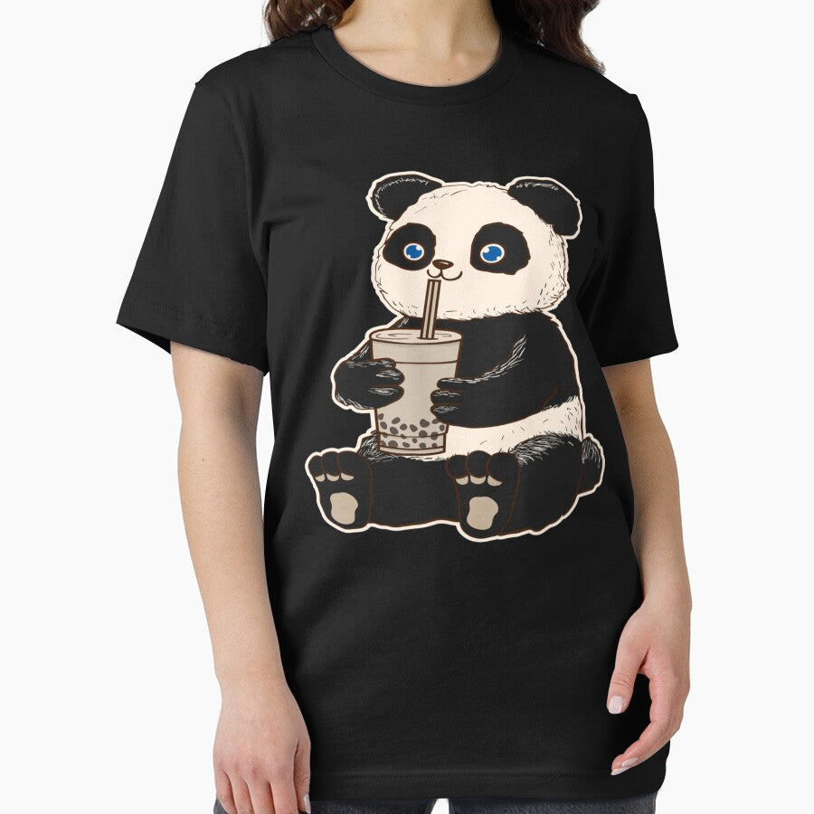 Panda Bear Bubble Tea Boba Animal Drink Giant by Vivarshop T-Shirts, Hoodie, Sweatshirt | BlankRebels.com (Image 2)