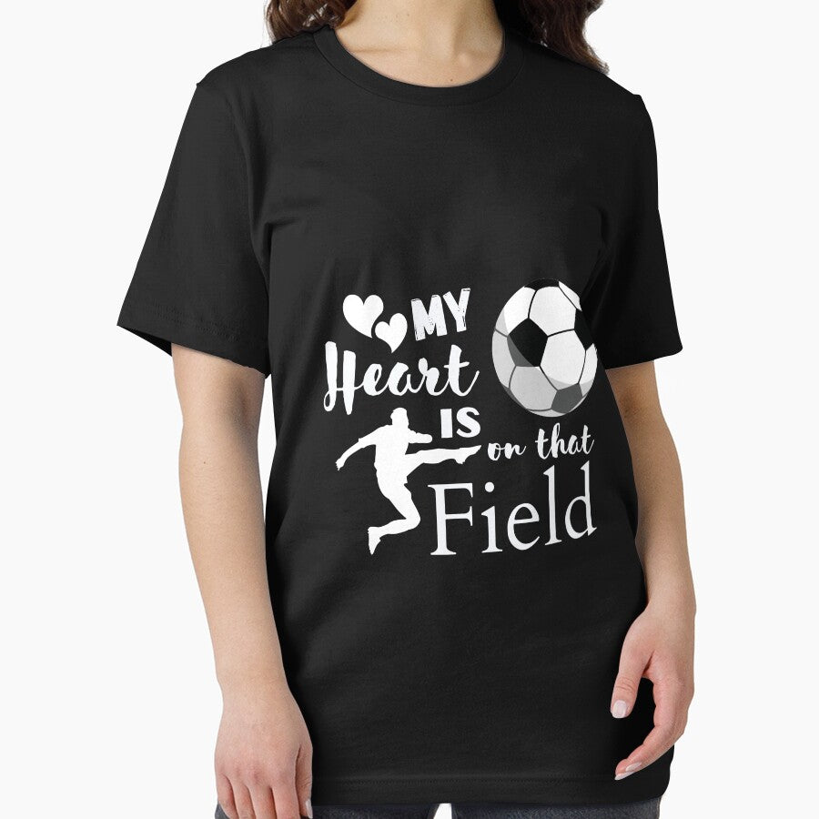 My Heart is on that Field Soccer Game Sport Lover by VerveVerseBoo