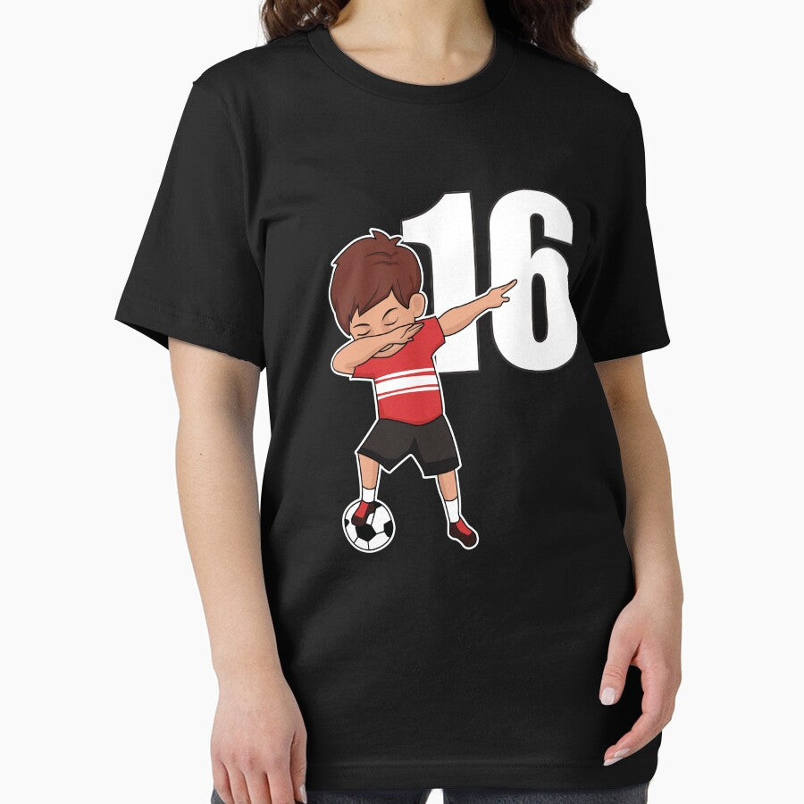Awesome Soccer Player Number 16 Soccer Athlete Athletic Sports Team by VollLaser