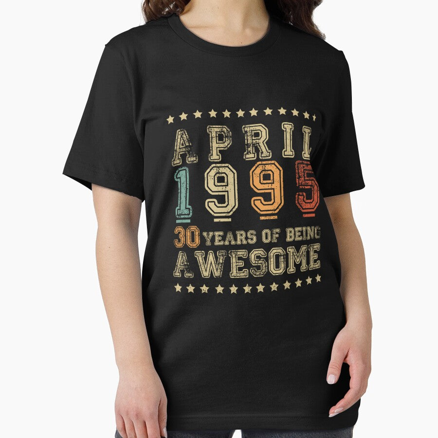 April 1995 Vintage 30 Years Birthday Gift by zoriginality T-Shirts, Hoodie, Sweatshirt | BlankRebels.com (Image 2)