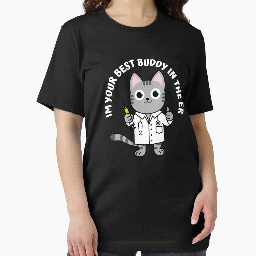 Cat Nurse-Cat doctor-Youre best buddy in the ER by medoutfits T-Shirts, Hoodie, Sweatshirt | BlankRebels.com (Image 2)