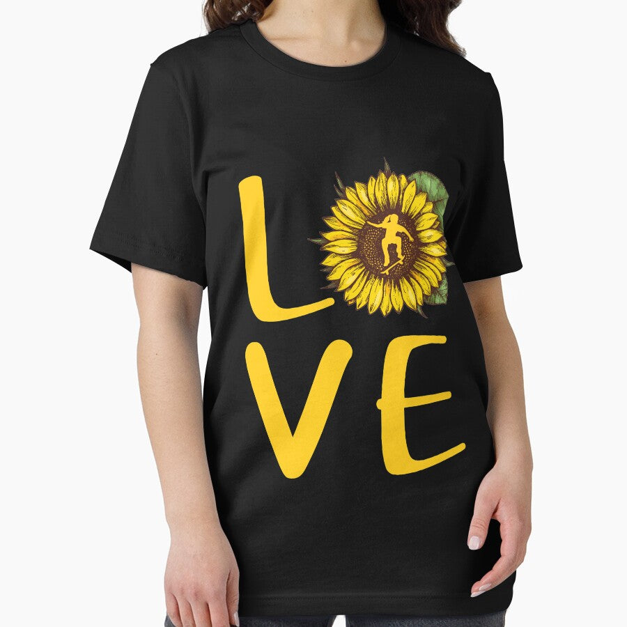 Skateboarding Sunflower Retro by JaskolArt T-Shirts, Hoodie, Sweatshirt | BlankRebels.com (Image 2)