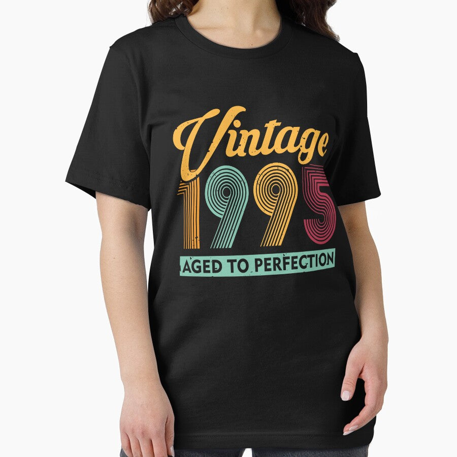 Vintage 1995, 30th Birthday Gift Distressed Design by FernaRoje T-Shirts, Hoodie, Sweatshirt | BlankRebels.com (Image 2)