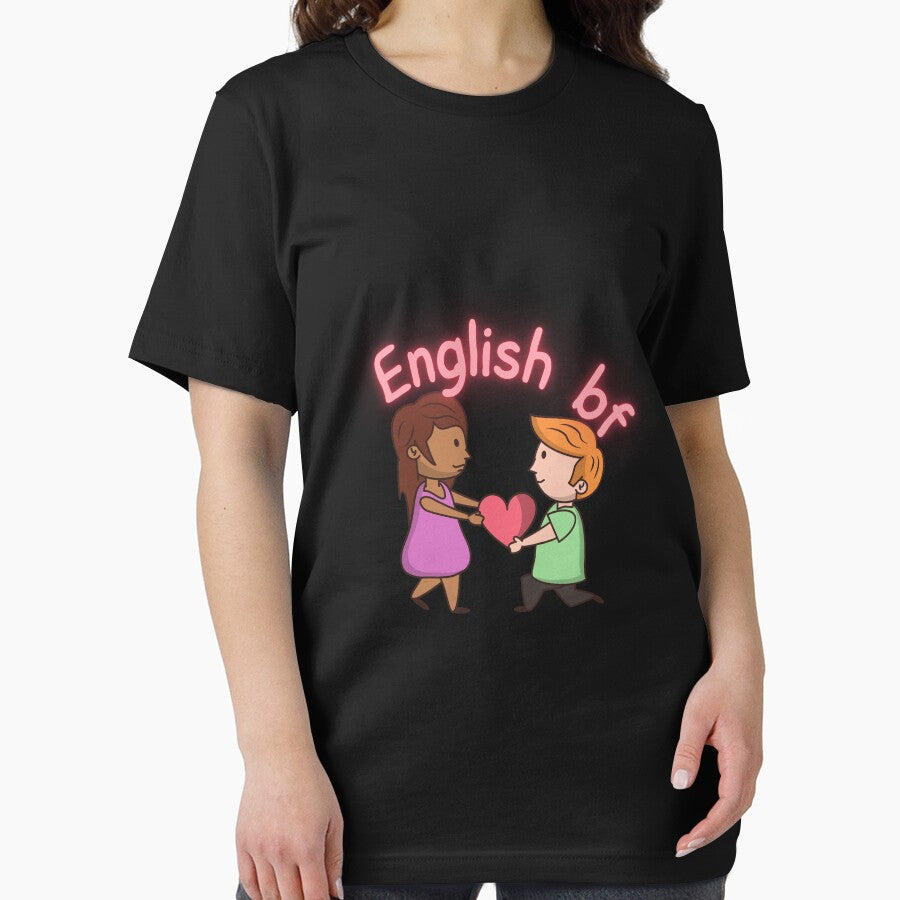 English best friend , England  heart red LOVE black by FLOWER--ART T-Shirts, Hoodie, Sweatshirt | BlankRebels.com (Image 2)