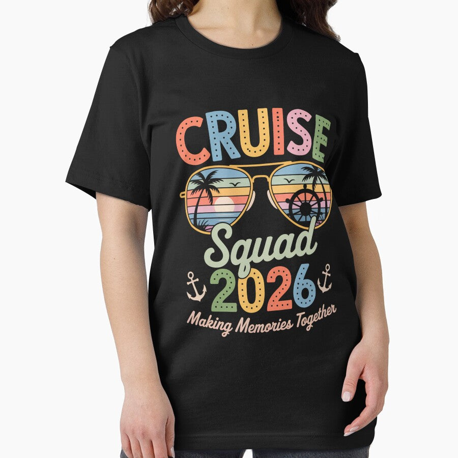 Cruise Squad 2026 Family Group Matching Summer Vacation by DianaStantzo T-Shirts, Hoodie, Sweatshirt (Image 2)