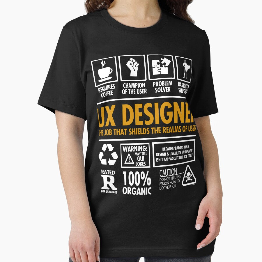 UX Designer Funny Job by Nerd Shizzle