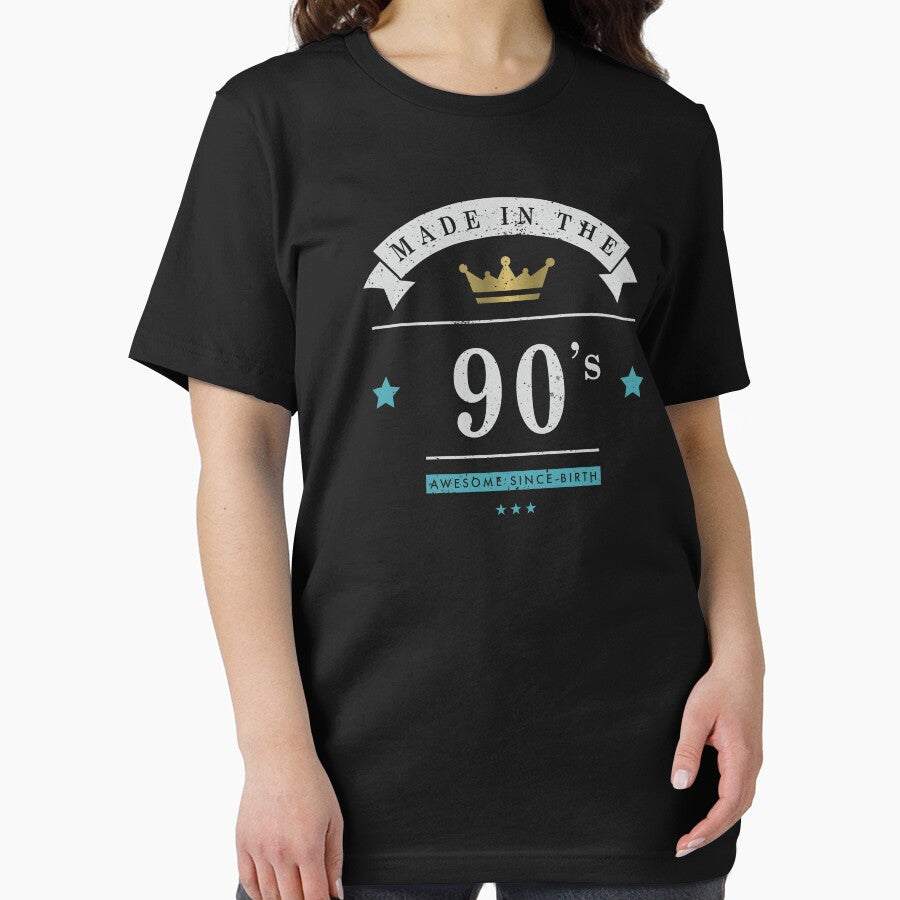 Made in the 90s AWESOME SINCE BIRTH by pricktees