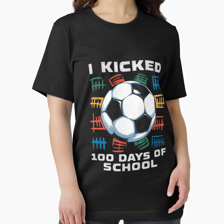 Copy of  I Kicked 100 Days Of School Soccer 100th Day Balls For Boys by ArleneRowe