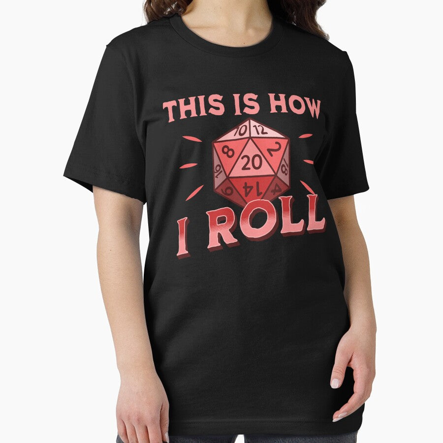 This is how I roll 20 - Natural 20, RPG Critical Hit by Zanda-Nerd-Shop T-Shirts, Hoodie, Sweatshirt (Image 2)