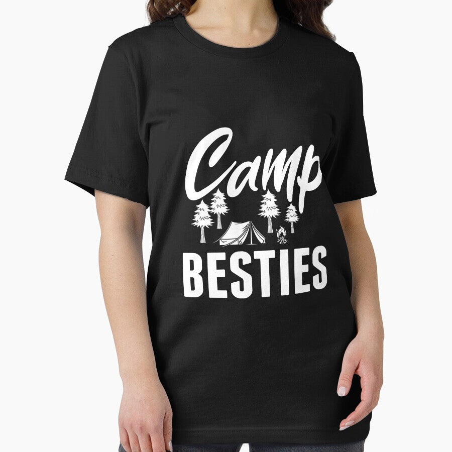 Camp besties Campfire Camping Gift- Funny Camping Shirt ,Camping Tees, Camp T shirt, Camping Shirt For Men and... (Image 2)