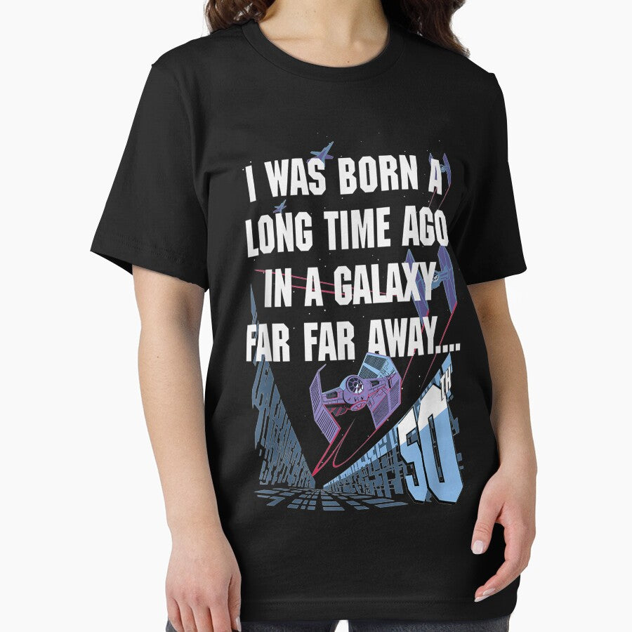 I Was Born A Long Time Ago 50Th Birthday Portrait by HillyArts T-Shirts, Hoodie, Sweatshirt | BlankRebels.com (Image 2)